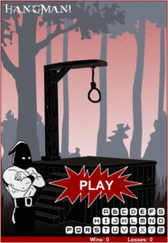 Hangman Flash Game Source Code screenshot